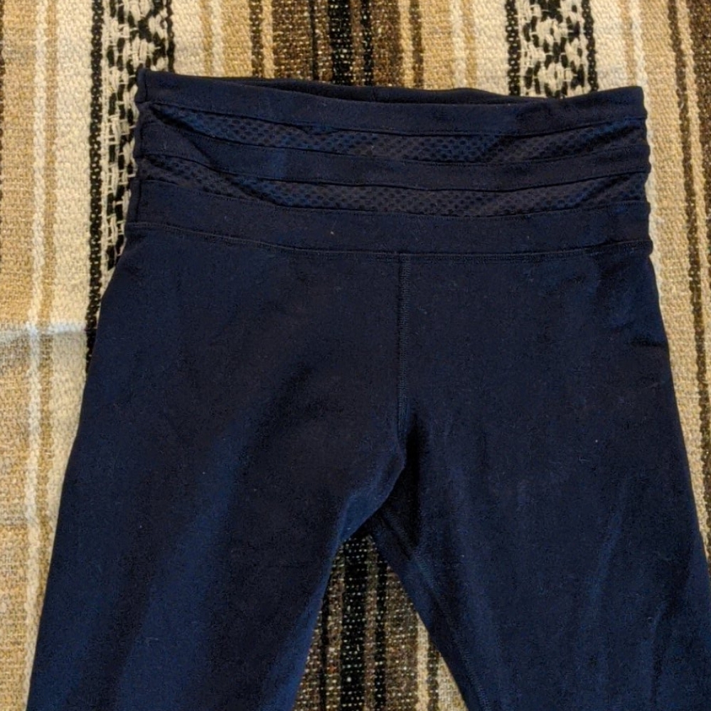 Lj Navy Blue Leggings View 2